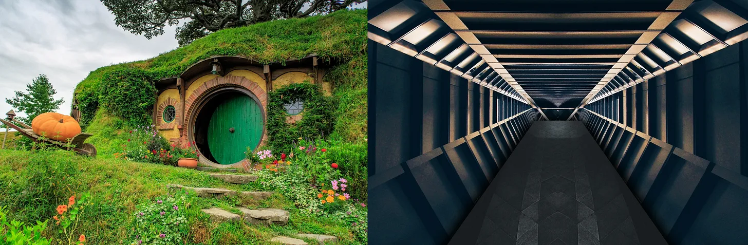 Organic and aseptic design